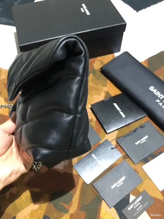 Repzbay REP BAG SMALL MINI CHAIN YSL PUFFER 0529